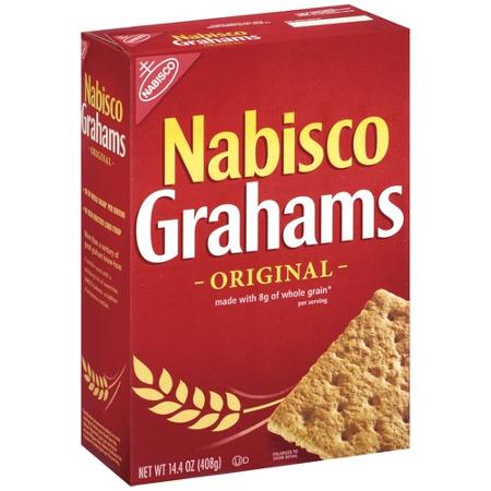 Box of Nabisco Graham Crackers